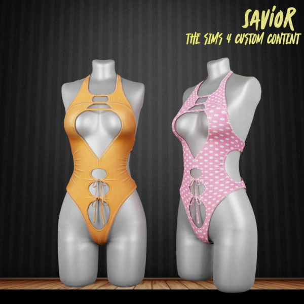 Alpha SO_Bianka Lingerie by saviorts4 - The Sims 4 Custom Content