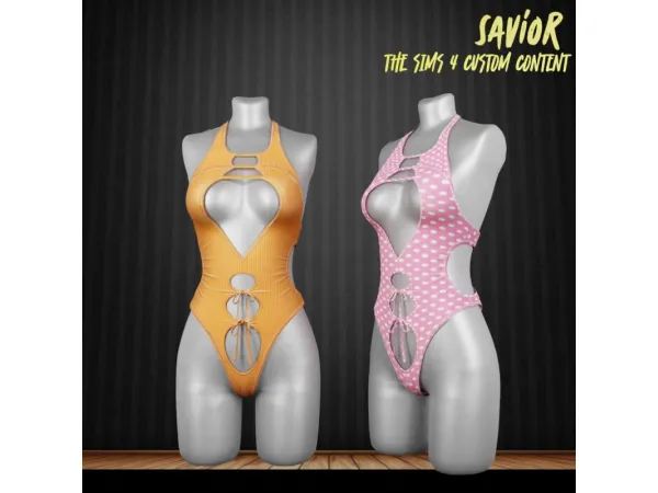 Alpha SO_Bianka Lingerie - The Sims 4 Custom Content