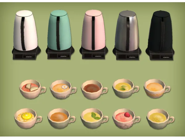 jacky93sims The SS Deluxe Kettle Functional - The Sims 2 Custom Content