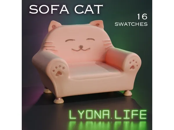 Mix Armchair MeowyBuddy - The Sims 4 Custom Content