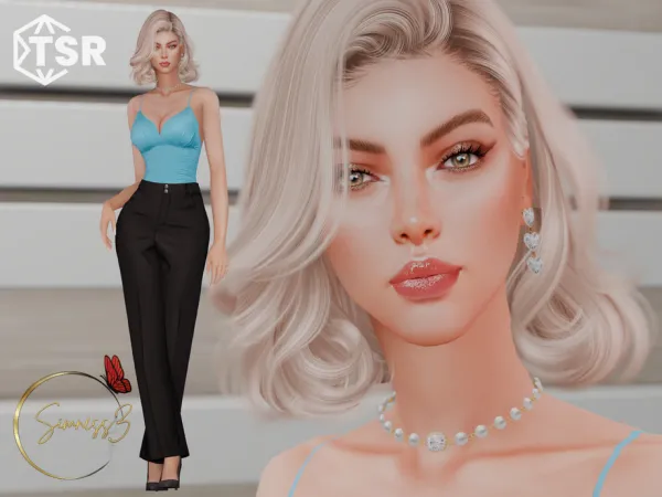 Alpha Victoria Lancaster by SimnessZ1 - The Sims 4 Custom Content
