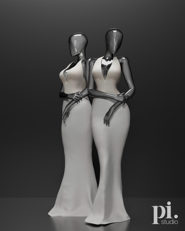 Maxis Match Bruna Marquezine's Dress Oscar 2025 by simsfinds - The Sims 4 Custom Content