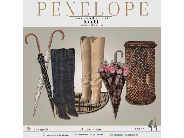 Alpha penelope - The Sims 4 Custom Content