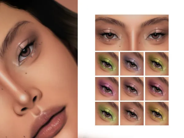 Alpha Eyeshadow N110 by cosimetic I am from - The Sims 4 Custom Content
