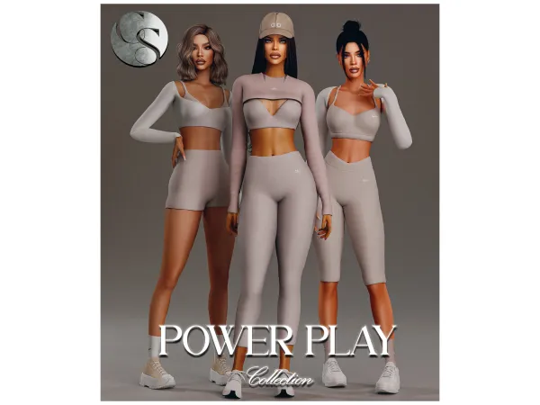 Alpha CAMUFLAJE Power Play Collection - The Sims 4 Custom Content