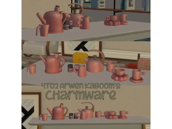 deatherella 4t2 Charmware - The Sims 2 Custom Content