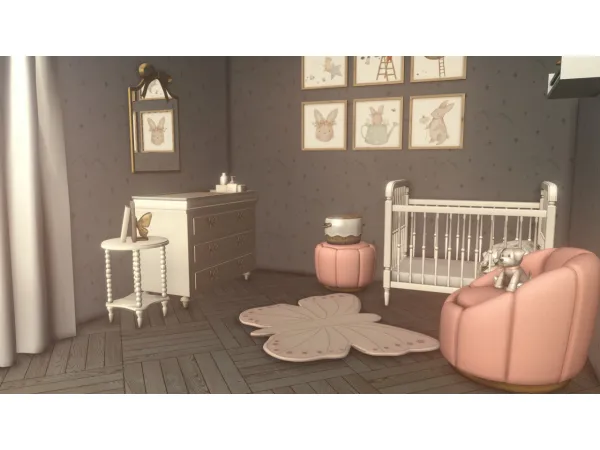 4t2 AnYe Senna Toddler Room Set by fakebloood - The Sims 2 Custom Content