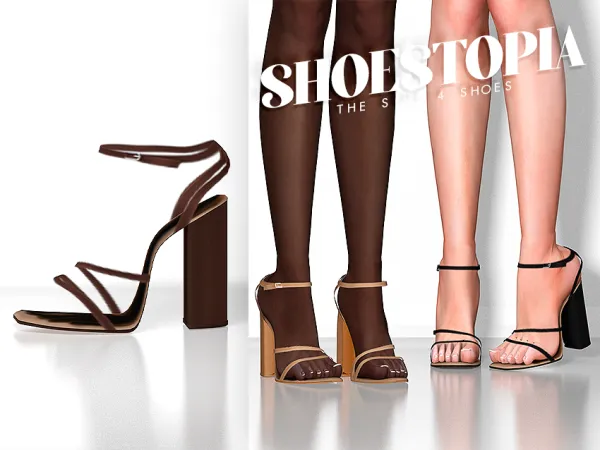 Alpha Shoestopia Tod High Heels - The Sims 4 Custom Content