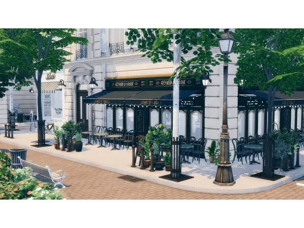 Mix L' Avenue MAGNOLIA PROMENADE by JakkuuSim - The Sims 4 Custom Content