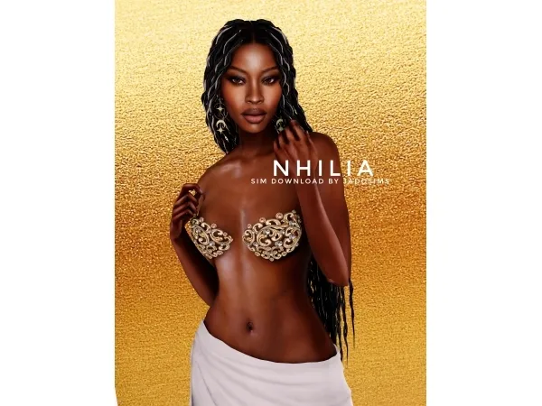 Alpha Nhilia u2661 (Sim Download) - The Sims 4 Custom Content
