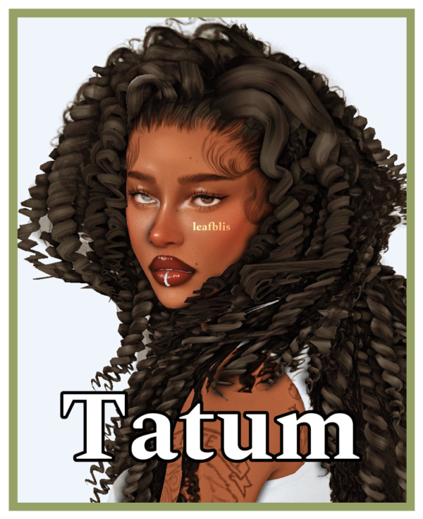 Mix Tatum by simsfinds - The Sims 4 Custom Content