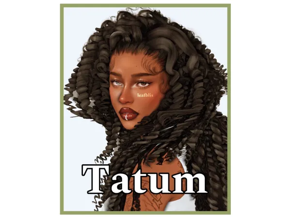 Mix Tatum by leafblis - The Sims 4 Custom Content