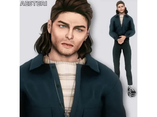 Mix Gidon Jura by Aesteri - The Sims 4 Custom Content