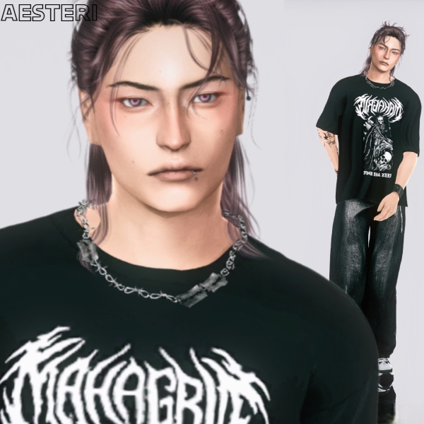 Alpha Narek Saborou by aesteri - The Sims 4 Custom Content
