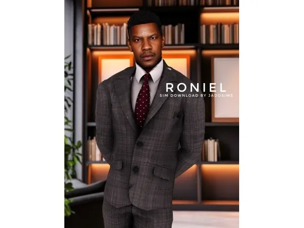 Alpha Roniel u2661 (Sim Download) - The Sims 4 Custom Content
