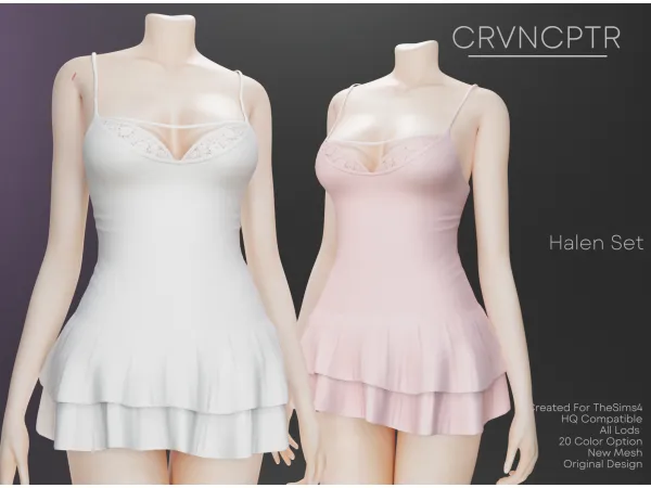 Alpha Halen Set - The Sims 4 Custom Content