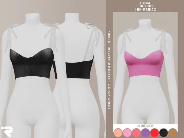 Alpha TOP MANIAC - The Sims 4 Custom Content