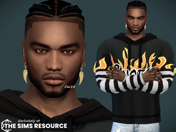 Mix Samuel Thacker - The Sims 4 Custom Content