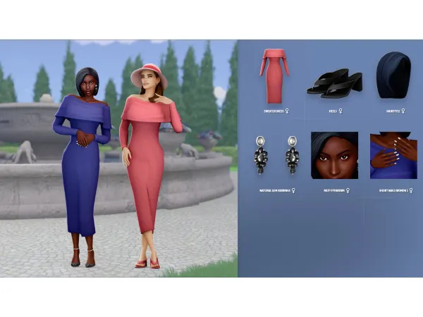 Maxis Match PAIGE SET ModCo Studios - The Sims 4 Custom Content