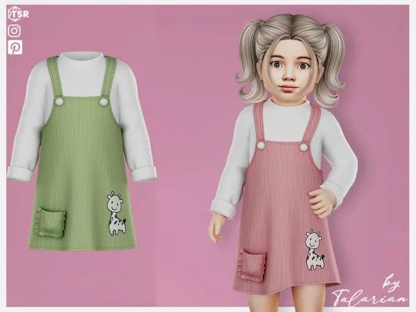 Alpha Lyla Dress by talarian - The Sims 4 Custom Content