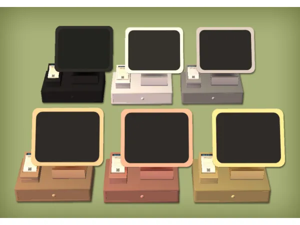 SYB Shopping Cash Register Functional for The Sims 2 by jacky93sims