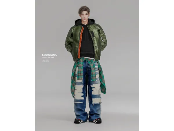 Alpha 2025 91 by SEOULSOUL - The Sims 4 Custom Content