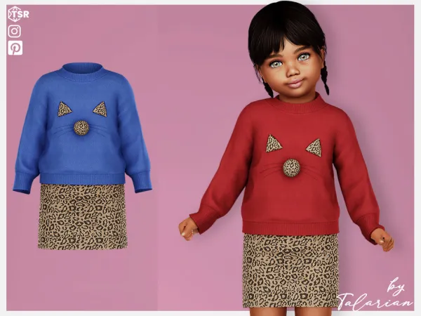 Alpha Clara Dress by talarian - The Sims 4 Custom Content