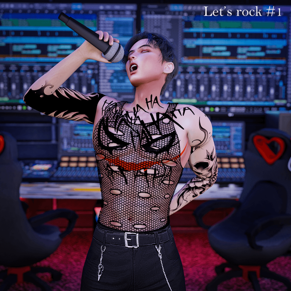 Mix Let's rock by simmer_creator - The Sims 4 Custom Content