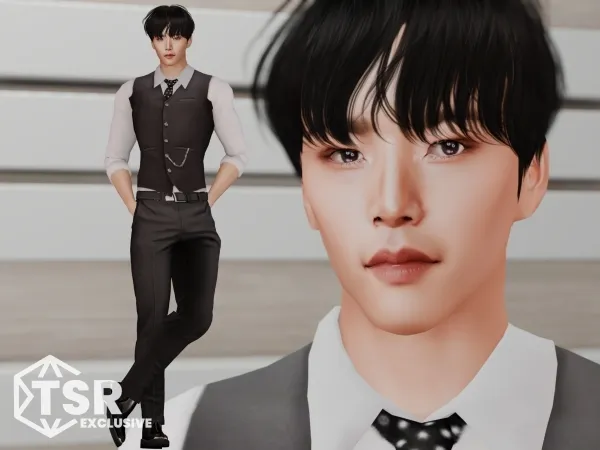 Alpha Sim inspired by Rowoon - The Sims 4 Custom Content