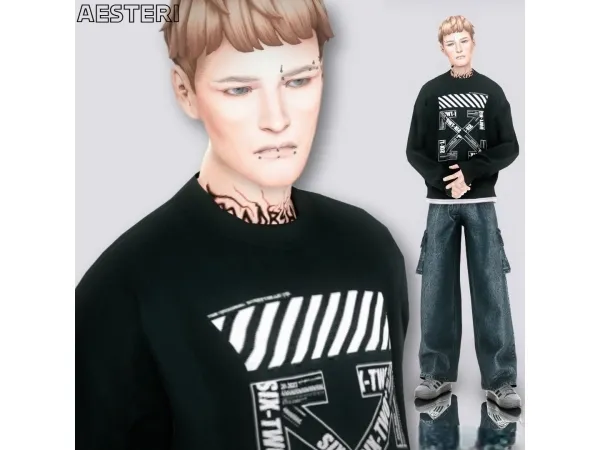 Mix Reynhold West by Aesteri - The Sims 4 Custom Content