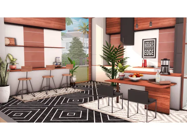 Mix Kela Kitchen by miwisimsie - The Sims 4 Custom Content