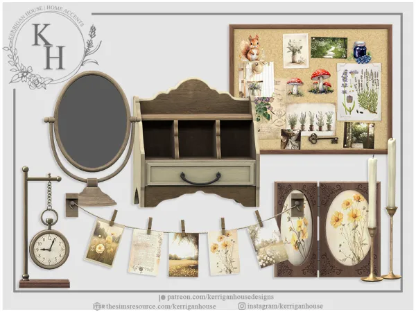 Alpha [khd] marigold set - The Sims 4 Custom Content