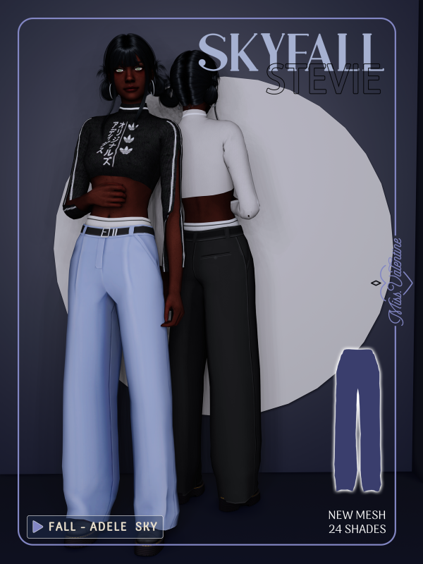 Maxis Match Stevie Pants by simsfinds - The Sims 4 Custom Content