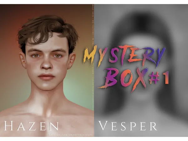 Alpha MYSTERY BOX 1 - The Sims 4 Custom Content