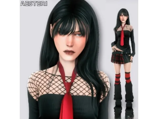 Alpha Luciana Sigrun by Aesteri - The Sims 4 Custom Content