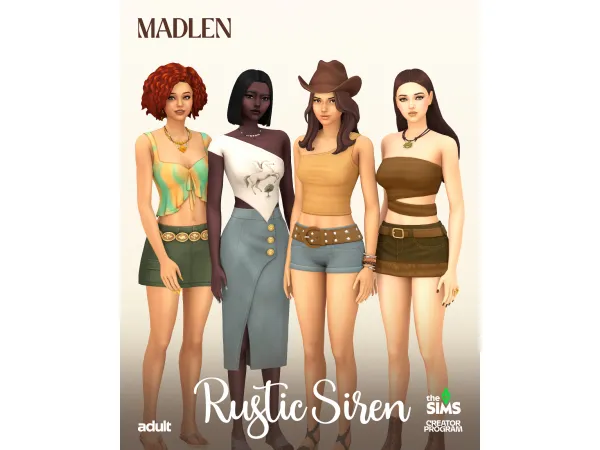 Maxis Match RusticSiren by madlen - The Sims 4 Custom Content