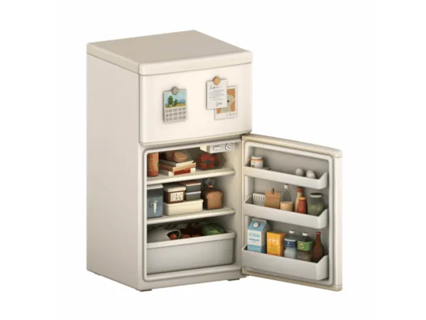 Maxis Match ClearView Mini Fridge by gua_cc - The Sims 4 Custom Content
