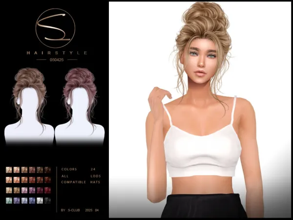 S-Club_050425_Updo hairstyle