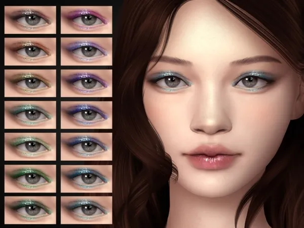 Alpha Elara Eyeshadows - The Sims 4 Custom Content