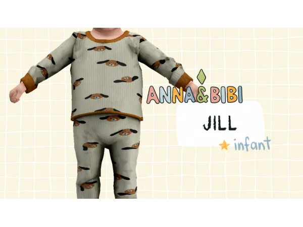 Maxis Match Jill_INFANT [AnnaBibi] - The Sims 4 Custom Content