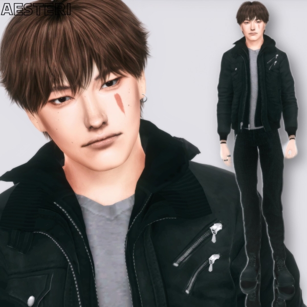 Alpha Agorou Kibou by aesteri - The Sims 4 Custom Content