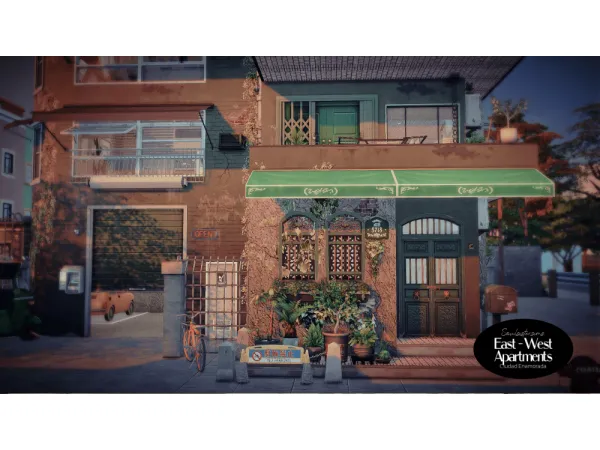 Alpha East West Apartments by soulsistersims - The Sims 4 Custom Content
