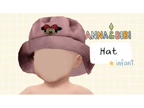 Maxis Match Hat INFANT [AnnaBibi] - The Sims 4 Custom Content