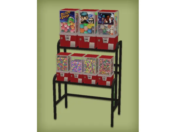 Quarter Coin Vending Machines Deco for by jacky93sims - The Sims 2 Custom Content