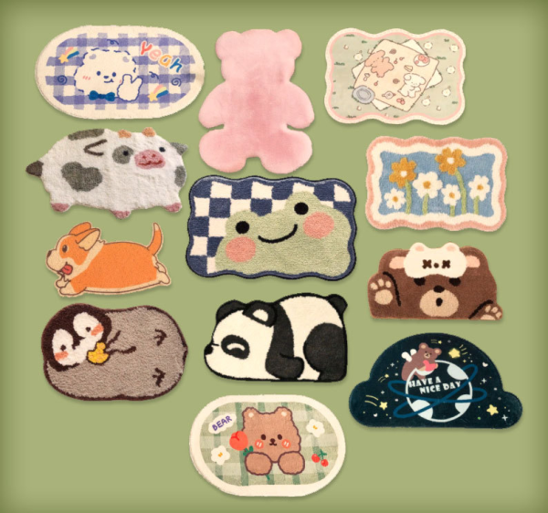 Kawaii Rugs Leo Peri Tablet and Aura Crib by simsfinds - The Sims 2 Custom Content