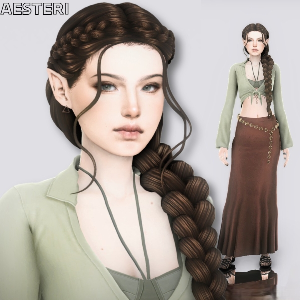 Mix Nissa Revein by aesteri - The Sims 4 Custom Content