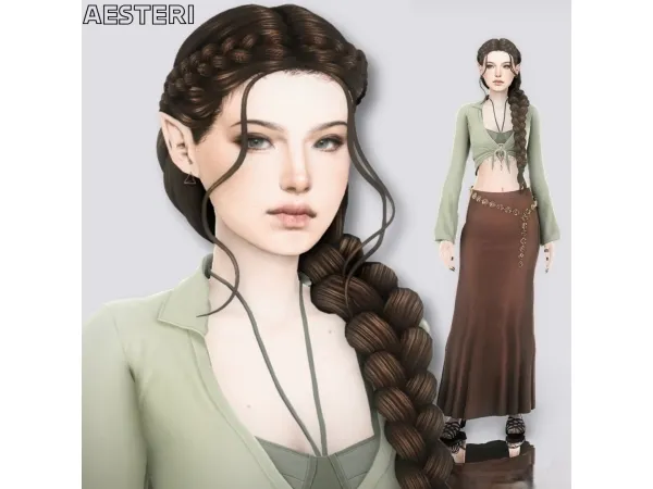 Mix Nissa Revein by aesteri - The Sims 4 Custom Content