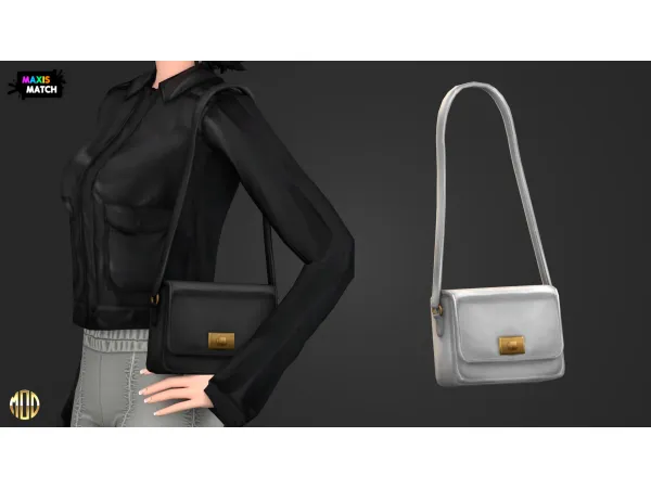 Maxis Match LEAH SET BAG by ModCo Studios - The Sims 4 Custom Content