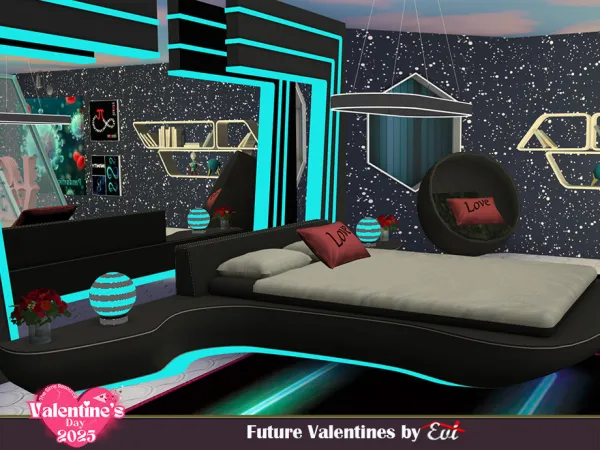 Mix Future valentines by Evi - The Sims 4 Custom Content