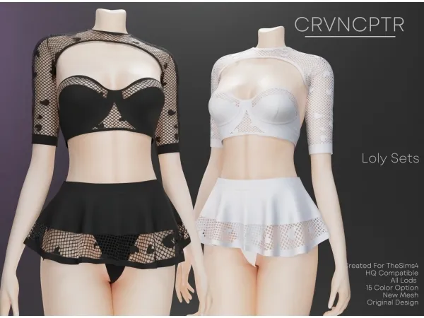 Alpha Loly Sets - The Sims 4 Custom Content